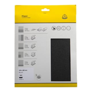 Klingspor Papier abrasif PS11C K 120 230x280mm 5 pcs.