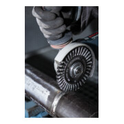 Klingspor Pipelinebürste gez. einreihig Anzahl Reihen 1 0,5 Stahl-5