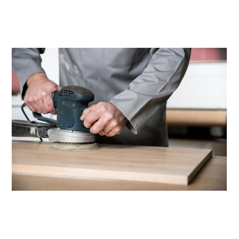 Klingspor Scheibe PS 22 K mit Papierunterlage, kletthaftend für Holz, Metall Universal, Lochform GSL27