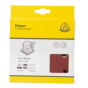 Klingspor PS 22 K Streifen kletthaftend 115 x 105 mm, Lochform GL43-3