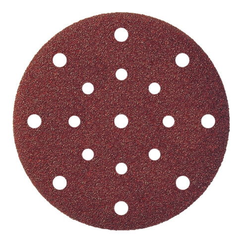 Klingspor schijf PS 22 K met papierrug, zelfklevend voor hout, metaal universeel, gatvorm GSL51