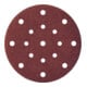 Klingspor schijf PS 22 K met papierrug, zelfklevend voor hout, metaal universeel, gatvorm GSL51-1