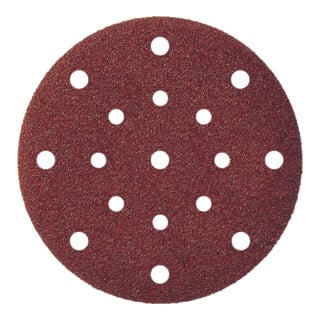 Klingspor schijf PS 22 K met papierrug, zelfklevend voor hout, metaal universeel, gatvorm GSL51