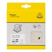 Klingspor PS 33 BK Streifen kletthaftend, 103 x 115 mm Lochform GL19, SB-verpackt im Reiter-3