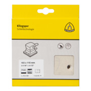 Klingspor PS 33 BK Streifen kletthaftend, 103 x 115 mm Lochform GL19, SB-verpackt im Reiter-3