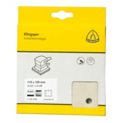 Klingspor PS 33 BK Streifen kletthaftend, 115 x 105 mm Lochform GL43, SB-verpackt im Reiter-3