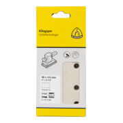 Klingspor PS 33 BK Streifen kletthaftend, 80 x 133 mm Lochform GL18, SB-verpackt im Reiter-3