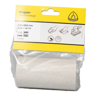 Klingspor PS 33 C Rollen, 115 x 5000 mm, SB-verpackt in Folie