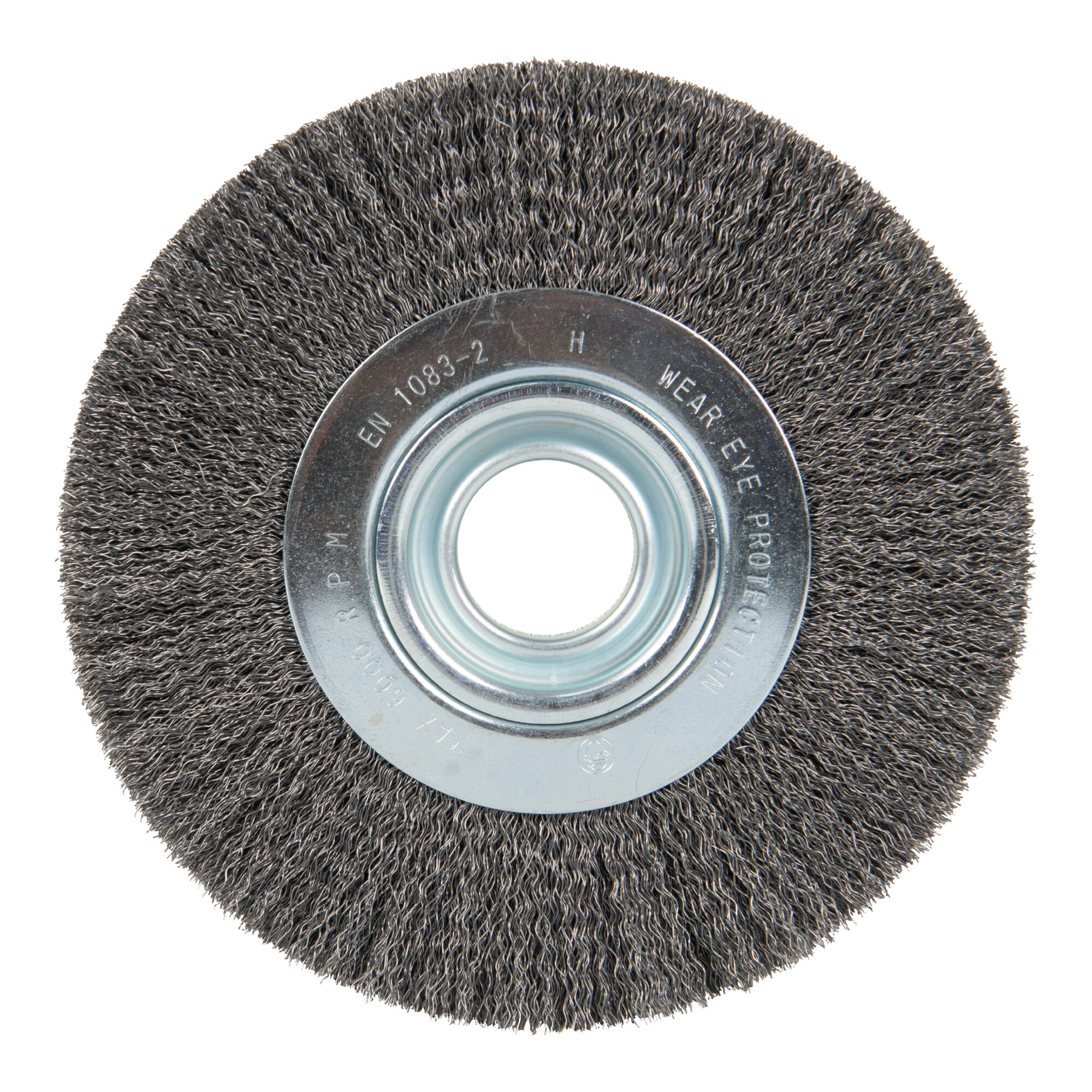 Klingspor Rundbürste gewellt, 115 x 15 mm, Gewinde M 14 0,3 Stahl