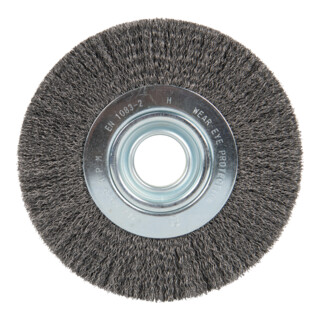 Klingspor Rundbürste gewellt, 125 x 15 mm, Gewinde M 14 0,3 Stahl