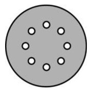 Klingspor Scheibe / kletthaftend SB-Verpackt PS 22 K, L 125, Korn 120 -4