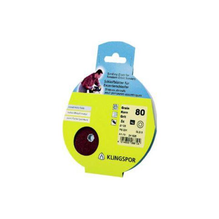 Klingspor Scheibe / kletthaftend SB-Verpackt PS 22 K, L 125, Korn 40 