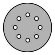 Klingspor Scheibe / kletthaftend SB-Verpackt PS 22 K, L 125, Korn 40 -4