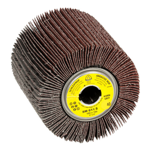 Klingspor Schleifmoprad SM 611, LxBxH 100X100X19, Korn 240