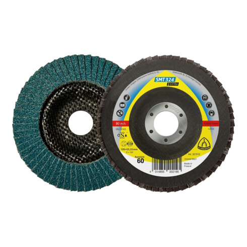 Klingspor Schleifmopteller SMT 324 125mm K 60 gekröpft