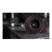 Klingspor SMT 800 Schleifmopteller Vlies, 125 x 22,23 mm Coarse Korund gewölbt-5