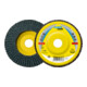 Klingspor SMT 925 Schleifmopteller, 125 x 22,23 mm Korn 80 gerade