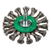 Klingspor Spazzola “circolare” BRS 600 Z, num. di file 1, 75x12x6mm, 0,5 Acciaio arricciato-4
