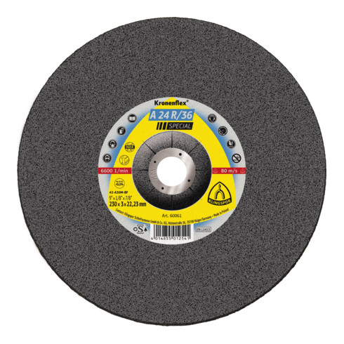 Klingspor Trennscheibe A 24 R 36 22.23 mm