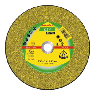Klingspor Trennscheibe C24 Extra 230x3,0mm ger.