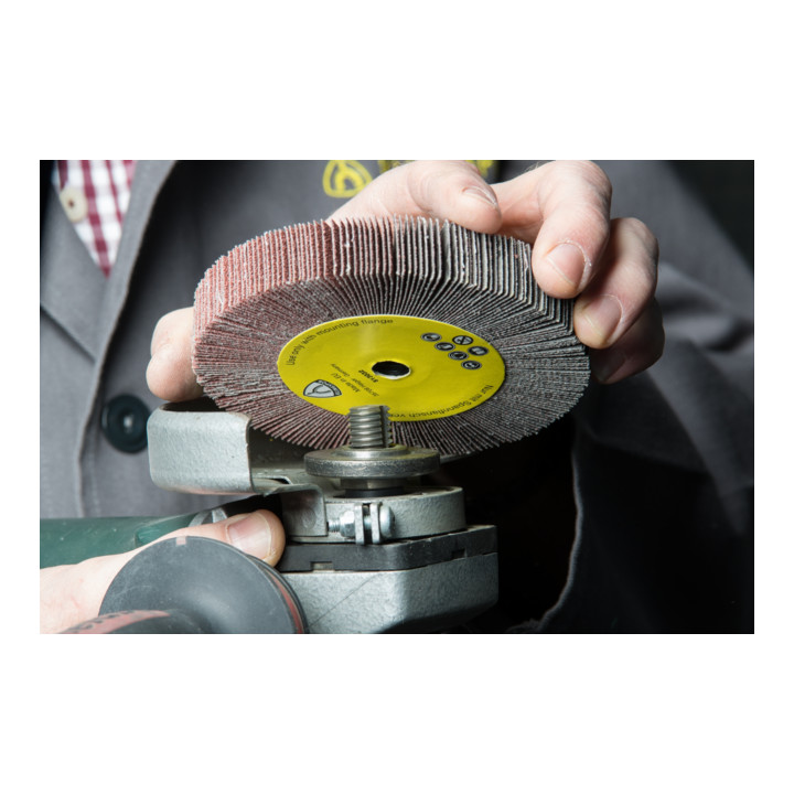 Klingspor WSM 617 Schleifmopräder LS 309 X, 125 x 20 mm Korn 60 Gewinde M 14