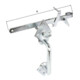 Klinkenset 260mm galvanisch,gelb verz.f.Flechtzaun- u.leichte Holztore GAH-1