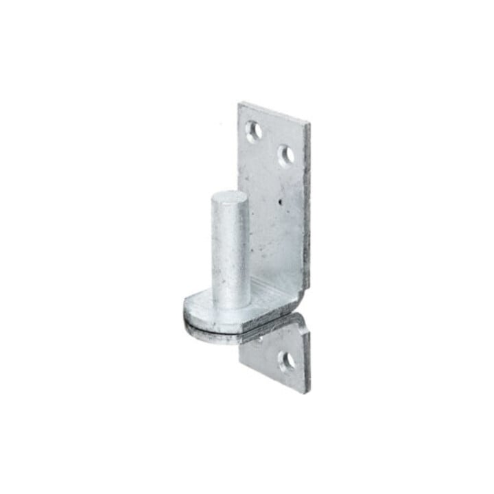 Kloben auf Platte D.13x11x100x35x40mm Stahl roh feuerZN DI-Haken GAH