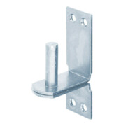 Kloben DII auf Platte 16x28mm galv.verz.d.pass.GAH