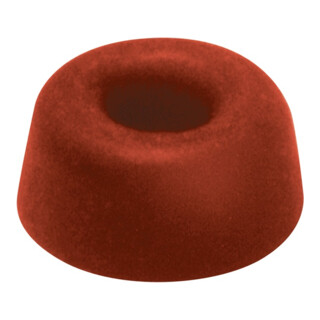 Klosettsitzpuffer D.21mm H.10mm Gum. rot