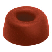 Klosettsitzpuffer D.21mm H.10mm Gum. rot