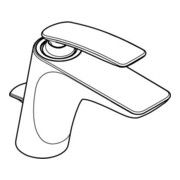 Kludi Waschtisch-Einhandmischer BALANCE DN 15 Ablaufgarnitur G 1 1/4" chrom-4