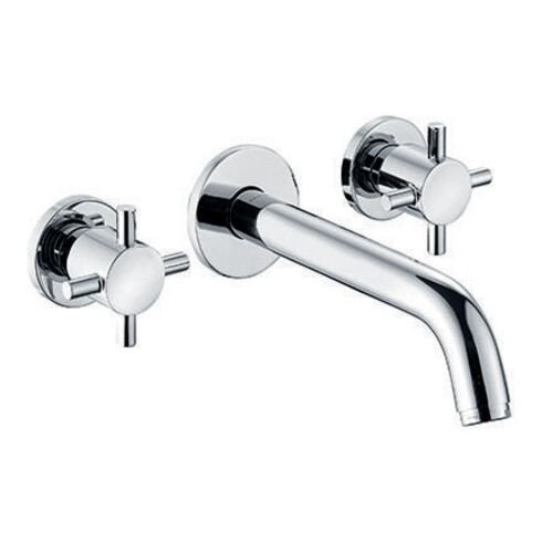 Kludi Waschtisch-Wandarmatur BOZZ DN 15 UP Ausldg Wandauslauf 230mm chr