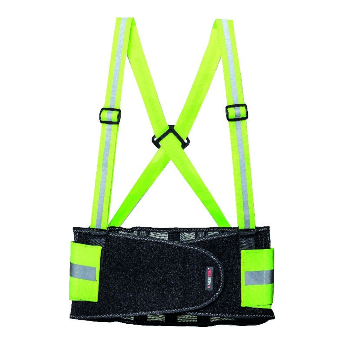 Kneetek Ceinture de soutien dorsal High-Vis, Jaune, Type: XL