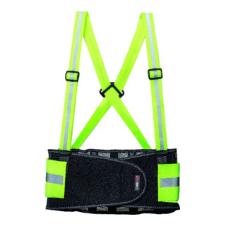 Kneetek Rückenstützgurt High-Vis, gelb, Typ: XL