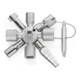 KNIPEX 00 11 01 TwinKey® voor gewone kasten en sluitsystemen 92 mm