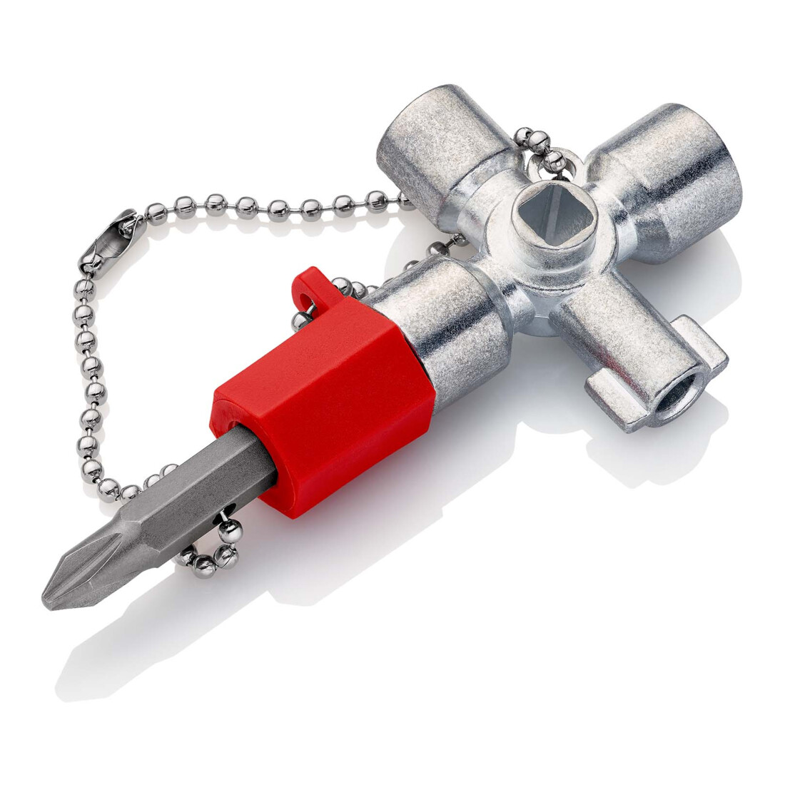 KNIPEX 00 11 02 Schaltschrankschlüssel der Standard Schaltschrankschlüssel 44 mm