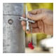 KNIPEX 00 11 04 Profi-Key für gängige Absperrsysteme 89 mm