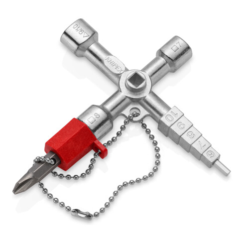 KNIPEX 00 11 04 Profi-Key für gängige Absperrsysteme 90 mm