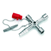 KNIPEX 00 11 04 Profi-sleutel voor gewone afsluitsystemen 90 mm