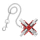 KNIPEX 00 11 06 Universele sleutel voor gewone kasten en sluitsystemen 90 mm-5