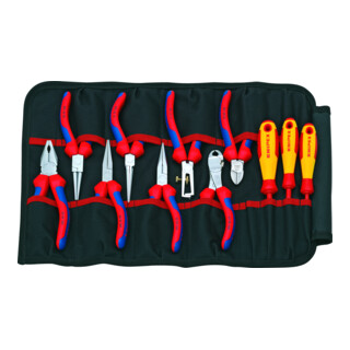 KNIPEX 00 19 41 Werkzeug-Rolltasche 11-teilig