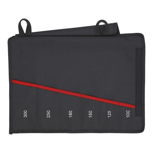 KNIPEX 00 19 55 S4 LE Rolltasche für Zangenschlüssel leer 6 Fächer 340 mm
