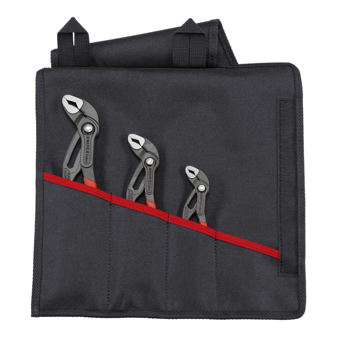 KNIPEX 00 19 55 S8 Cobra®-Set 1 x 87 01 125, 1 x 87 01 180, 1 x 87 01 250 330 mm