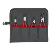 KNIPEX 00 19 56 V01 Sicherungsringzangen-Set 4-teilig