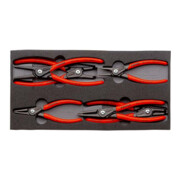 KNIPEX 00 20 01 V02 Präzisions-Sicherungsringzangen-Set in Schaumstoffeinlage 6-teilig 