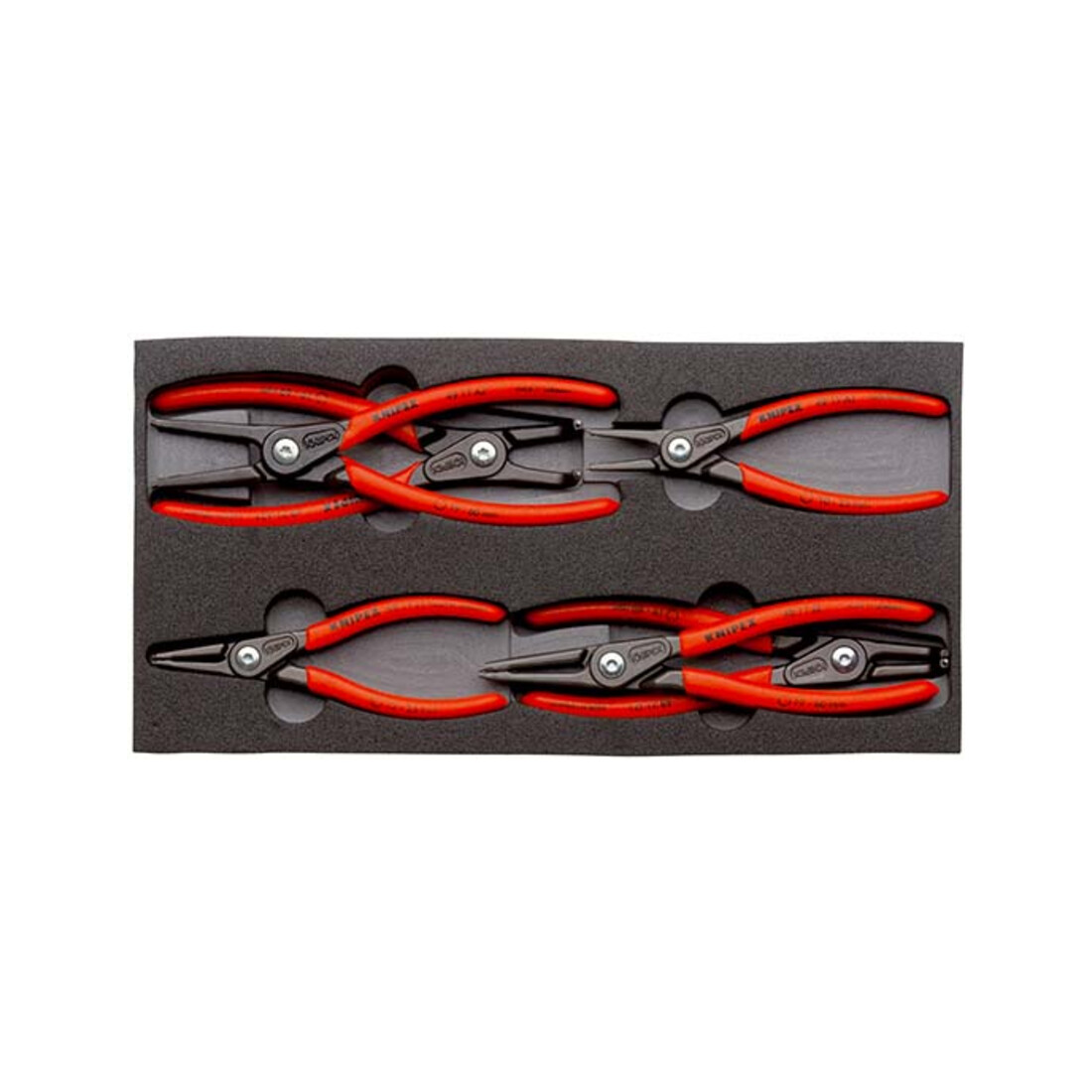 KNIPEX 00 20 01 V02 Tangen set in schuimrubberen inlage 350 mm