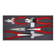 KNIPEX 00 20 01 V16 Zangen-Set in Schaumstoffeinlage 4-teilig 