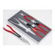KNIPEX 00 20 01 V16 Zangen-Set in Schaumstoffeinlage 4-teilig