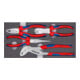 KNIPEX 00 20 01 V17 Zangen-Set in Schaumstoffeinlage 4-teilig -1