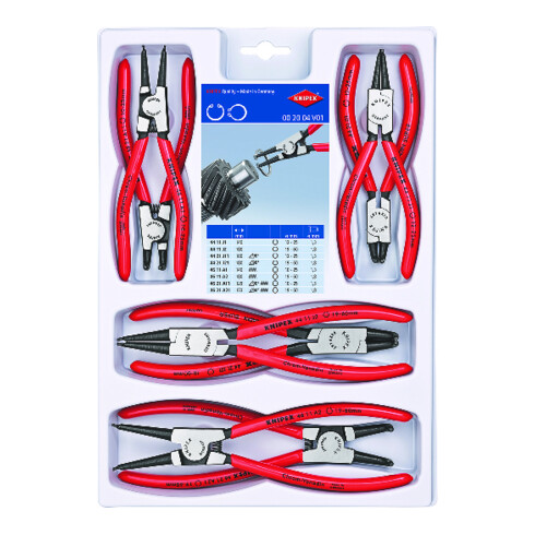 KNIPEX 00 20 04 V01 Borgveertangen set 300 mm